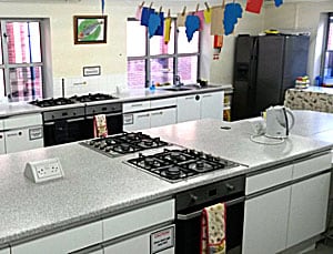 Food Tech room before refurbishment Godstowe Prep Before